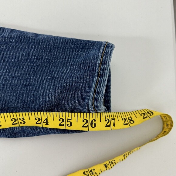 Hudson Jeans Womens 27 Blue Blair Super Skinny Stretch Mid Rise Casual Preppy - Picture 12 of 15